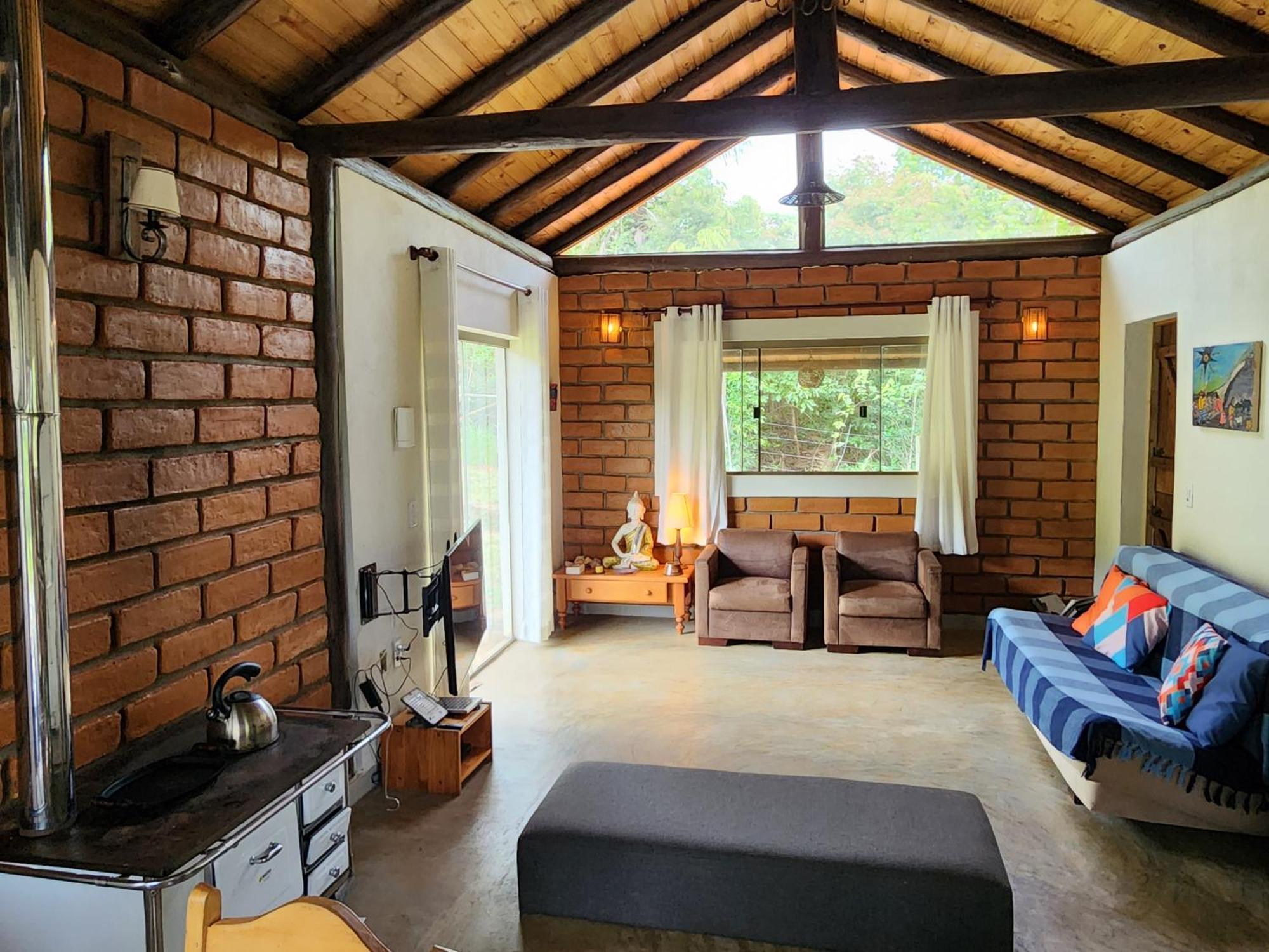 Refugio No Meio Da Natureza - Chale Pe De Serra Alto Paraíso de Goiás Eksteriør billede
