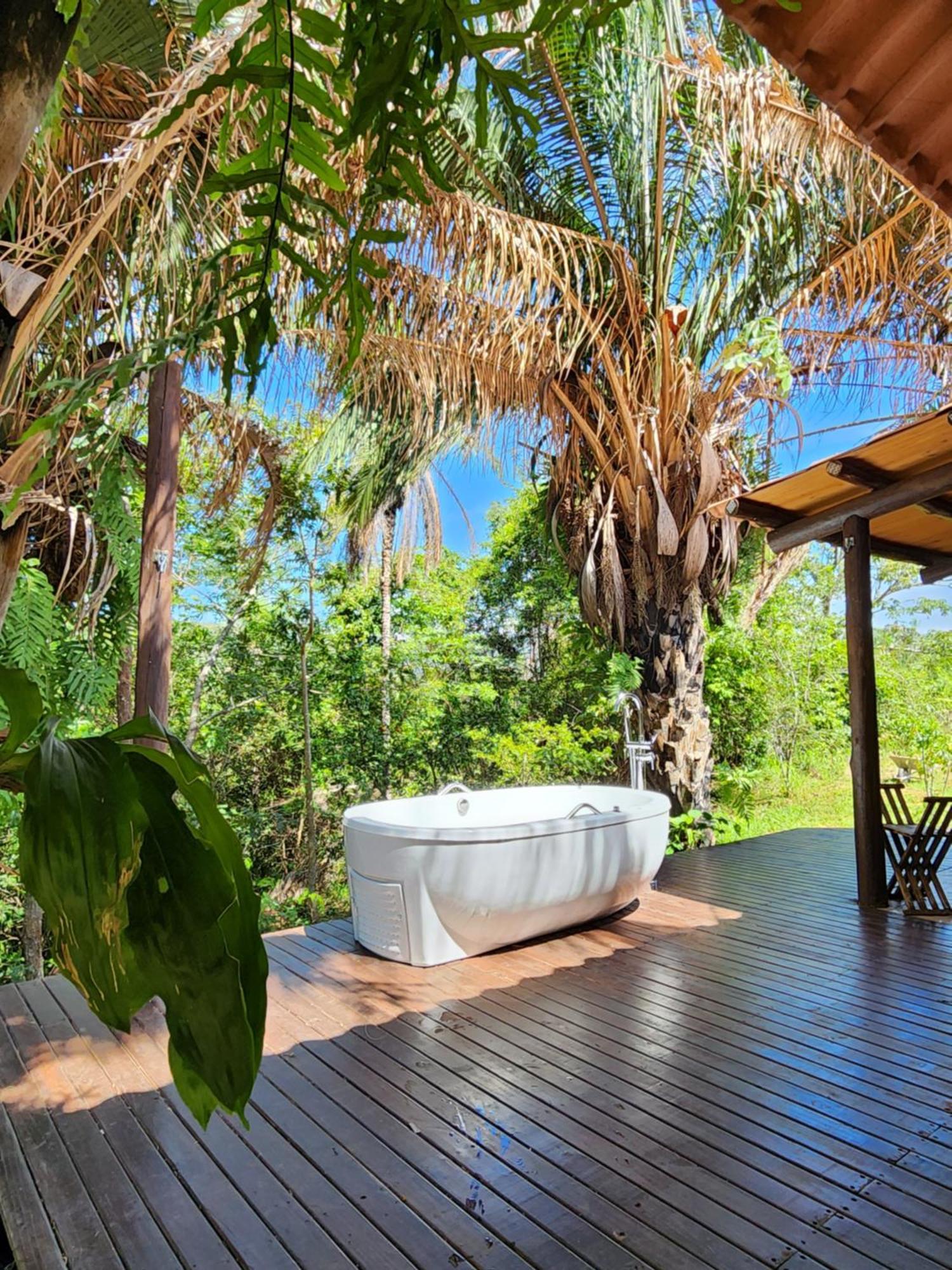 Refugio No Meio Da Natureza - Chale Pe De Serra Alto Paraíso de Goiás Eksteriør billede