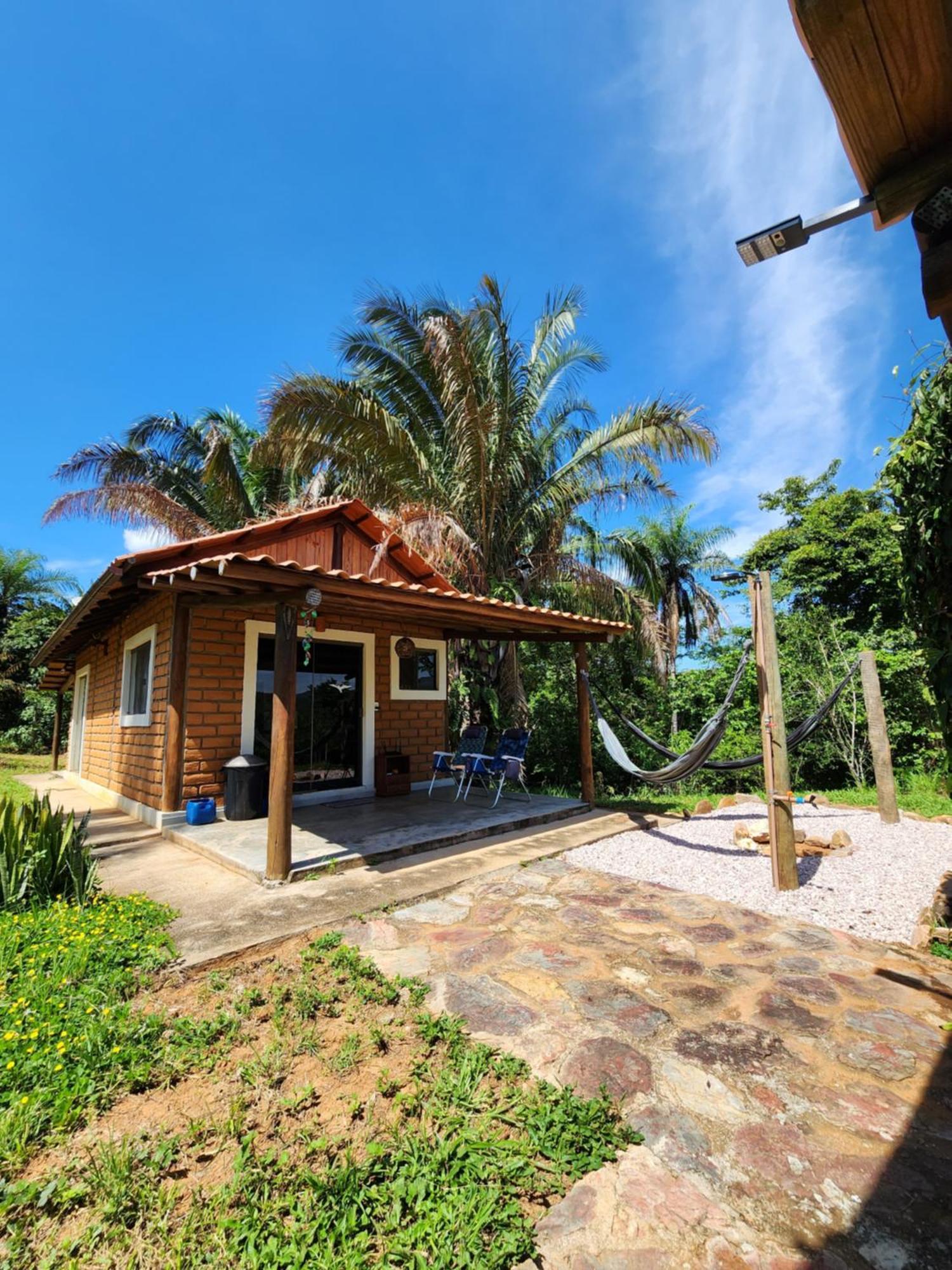 Refugio No Meio Da Natureza - Chale Pe De Serra Alto Paraíso de Goiás Eksteriør billede