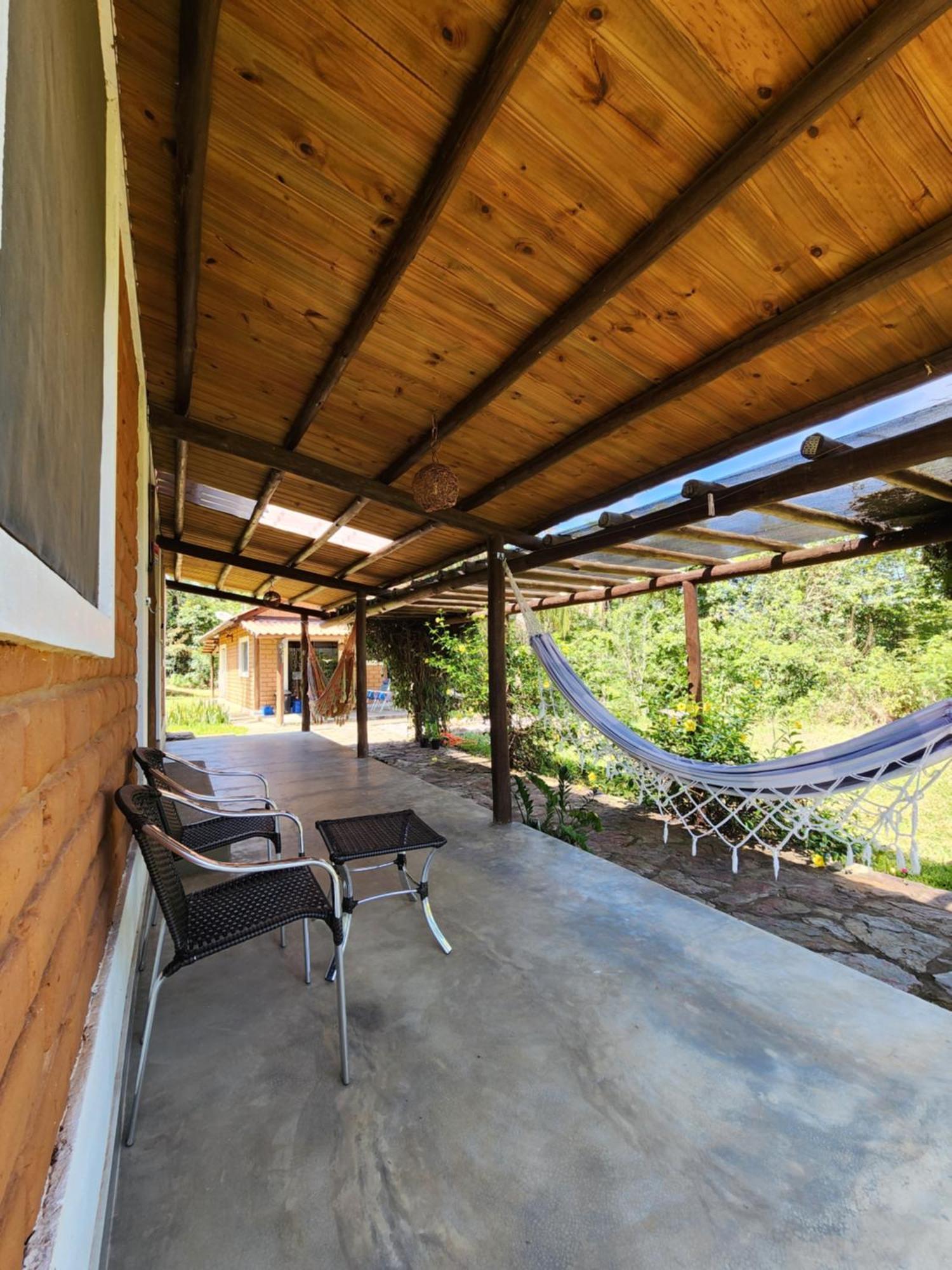 Refugio No Meio Da Natureza - Chale Pe De Serra Alto Paraíso de Goiás Eksteriør billede