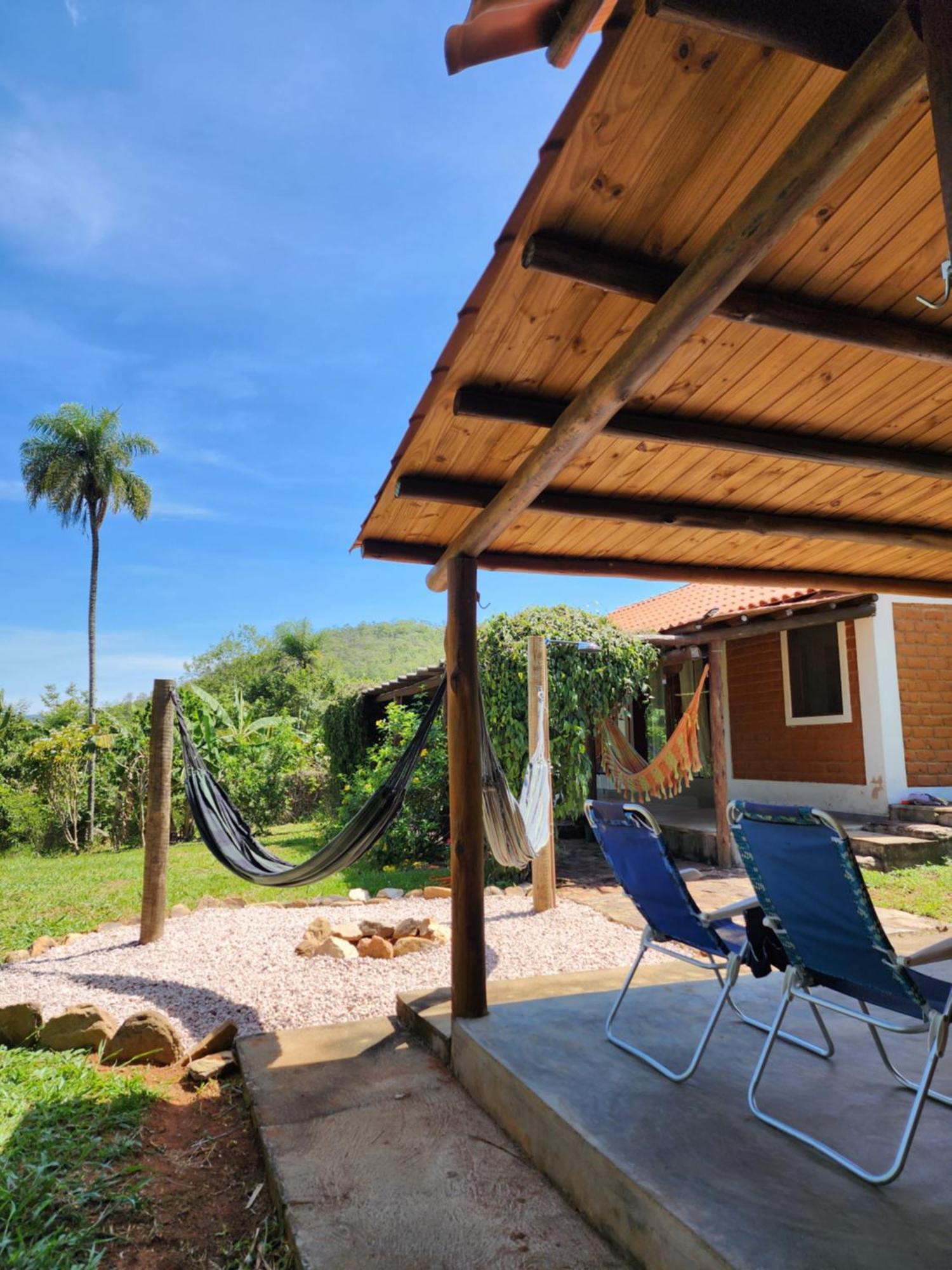 Refugio No Meio Da Natureza - Chale Pe De Serra Alto Paraíso de Goiás Eksteriør billede