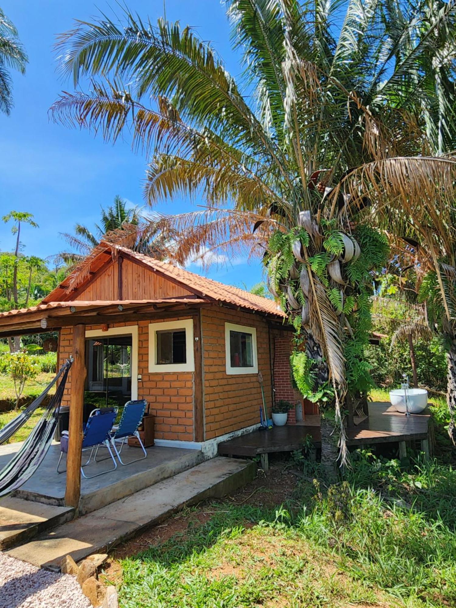 Refugio No Meio Da Natureza - Chale Pe De Serra Alto Paraíso de Goiás Eksteriør billede